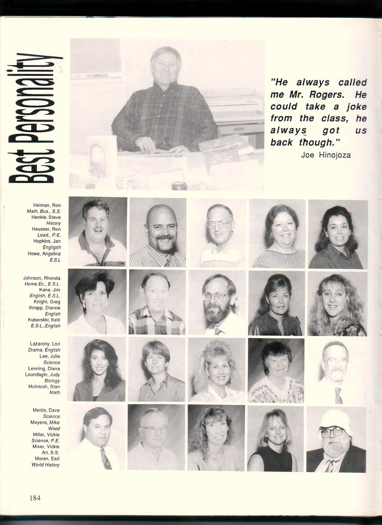 1993 Santiago High School Electronic Yearbook IT'S UP TO … Flickr