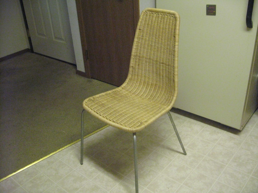 IKEA wicker dining chair Flickr