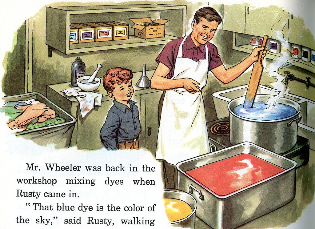 Dry Cleaners will dye your clothes Scan from "Your Town an… Flickr