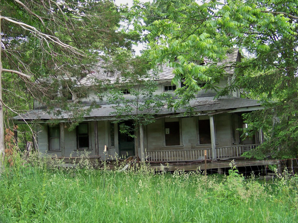 Abandoned Farm in Sussex County 6 The house through the tr… Flickr