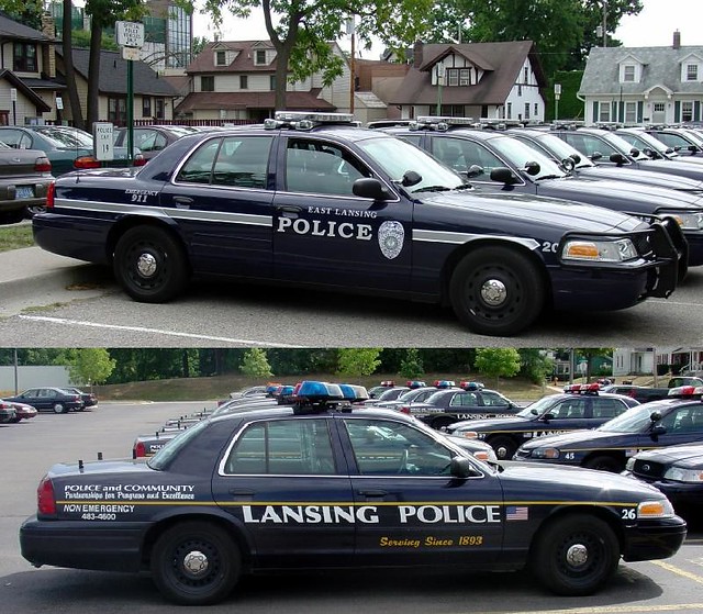 the police 2 the east lansing police car on top and the la… Flickr