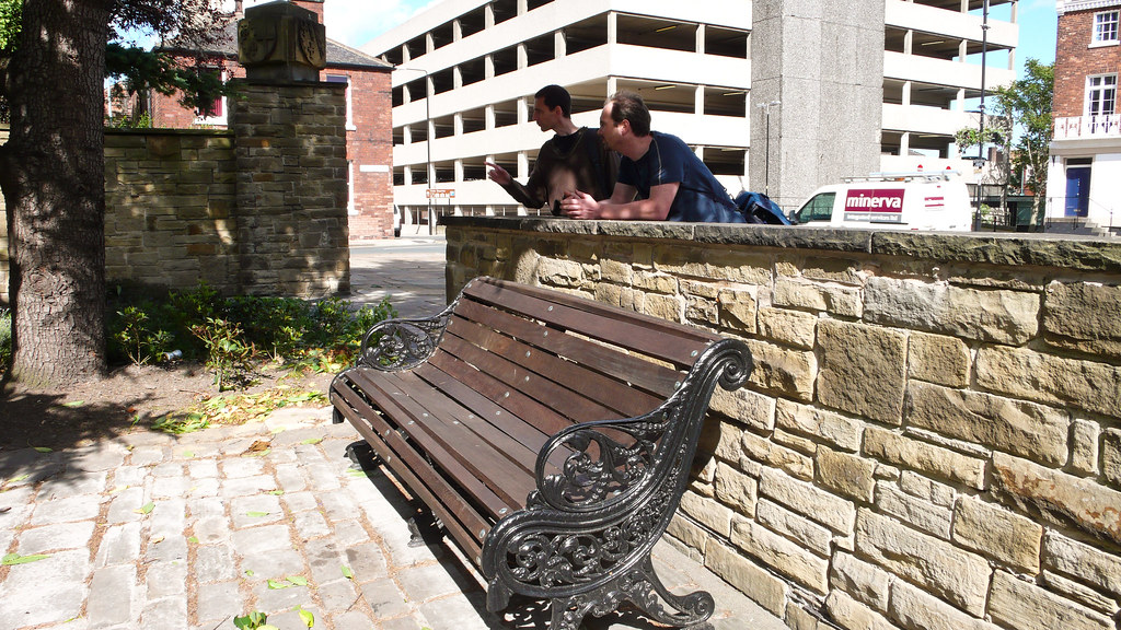 Welding and Higgins The artist John Welding and Jez have a… Pete