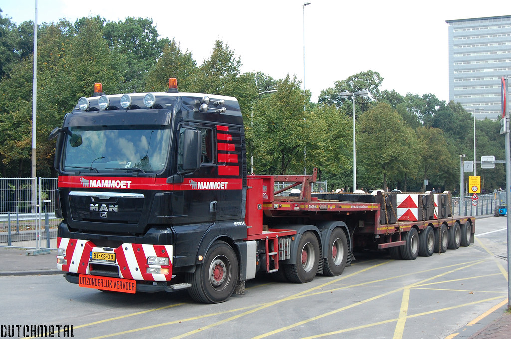 Mammoet, MAN truck, Den Haag One of the newest MAN trucks … Flickr
