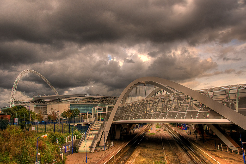 Wembley Tube Station (HDR) a photo on Flickriver