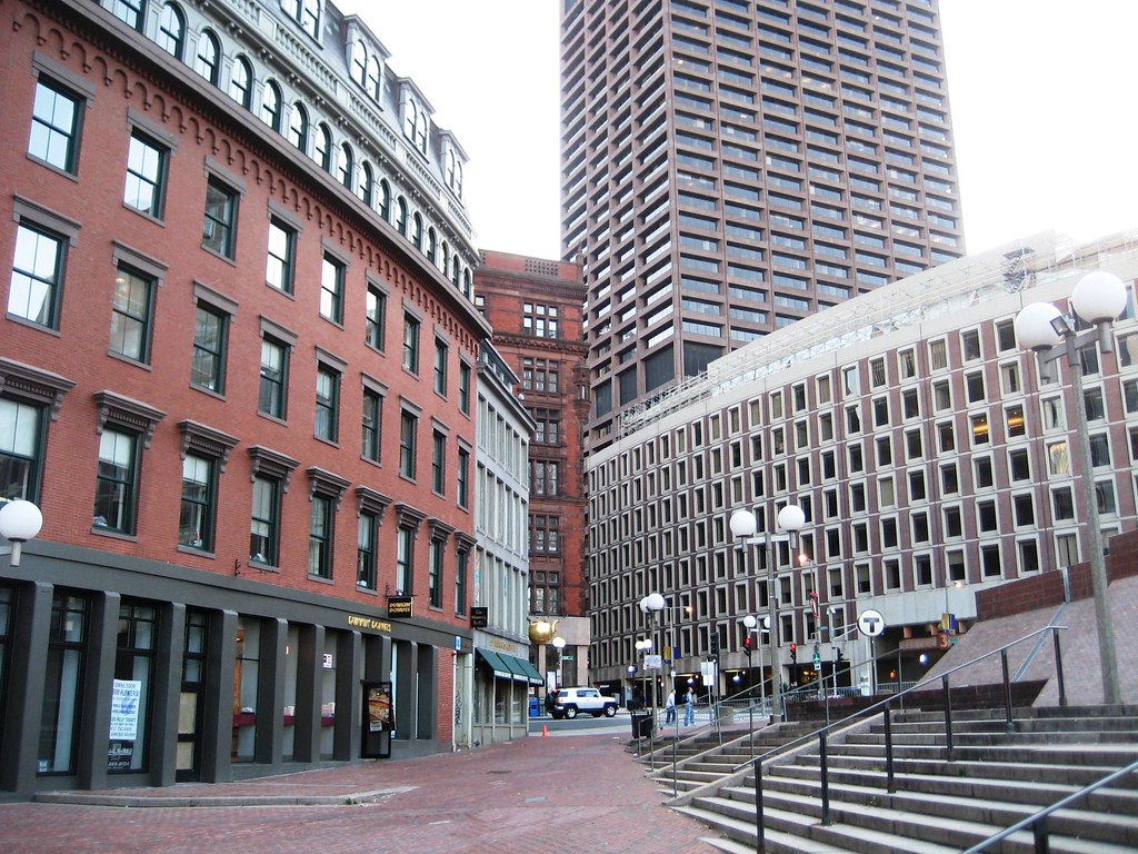 Cornhill Street, Sears Crescent Building and 123 Center … Flickr