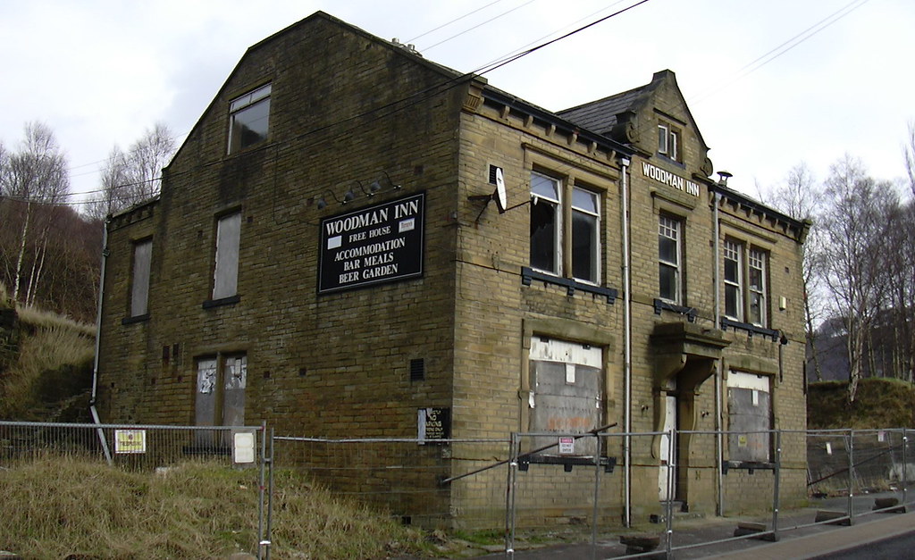 Woodman Inn, Charlestown, Hebden Bridge Robert Wade (Wadey) Flickr