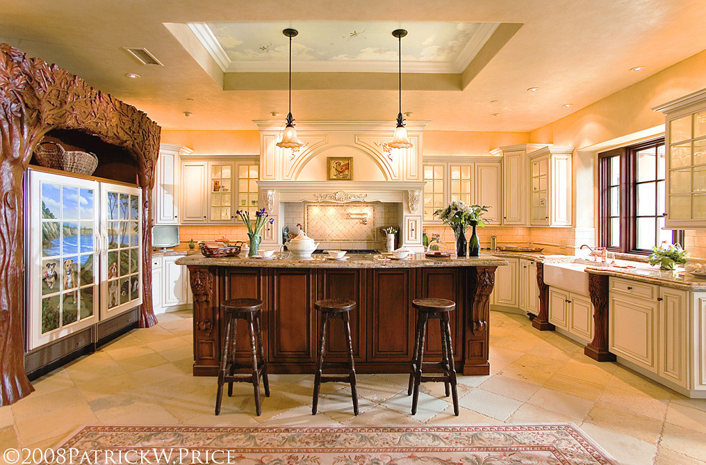 Kitchen Ceiling Mural Hope Ranch Donna Richey Designs Flickr