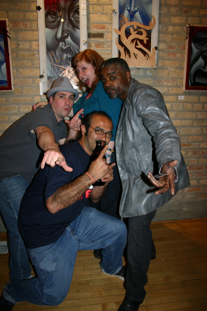 Chucho's opening at Revolution Tattoo, Chicago Oscar