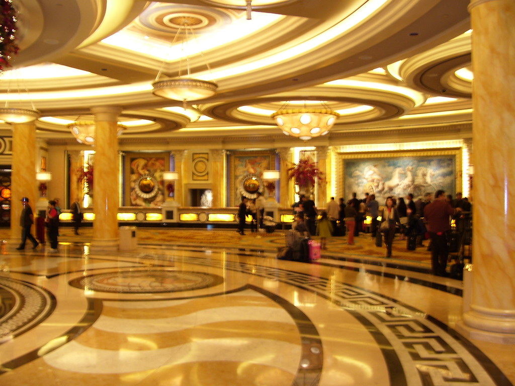Caesars Palace Hotel CheckIn area Inside Caesars Palace i… Flickr