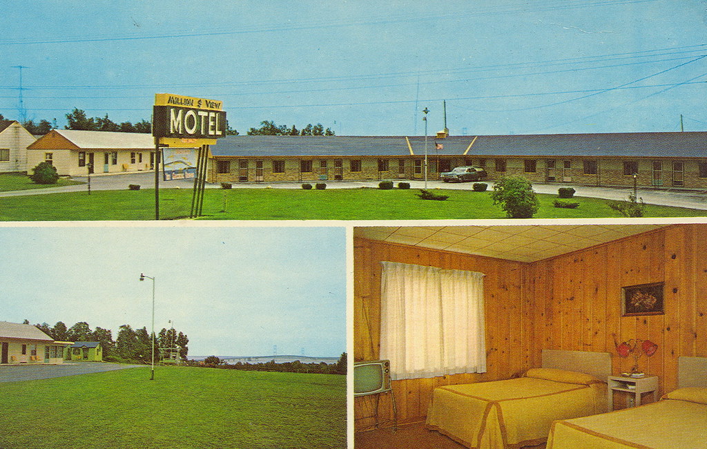 St. Ignace MI UP Roadside Million (Dollar) View Motel yo… Flickr