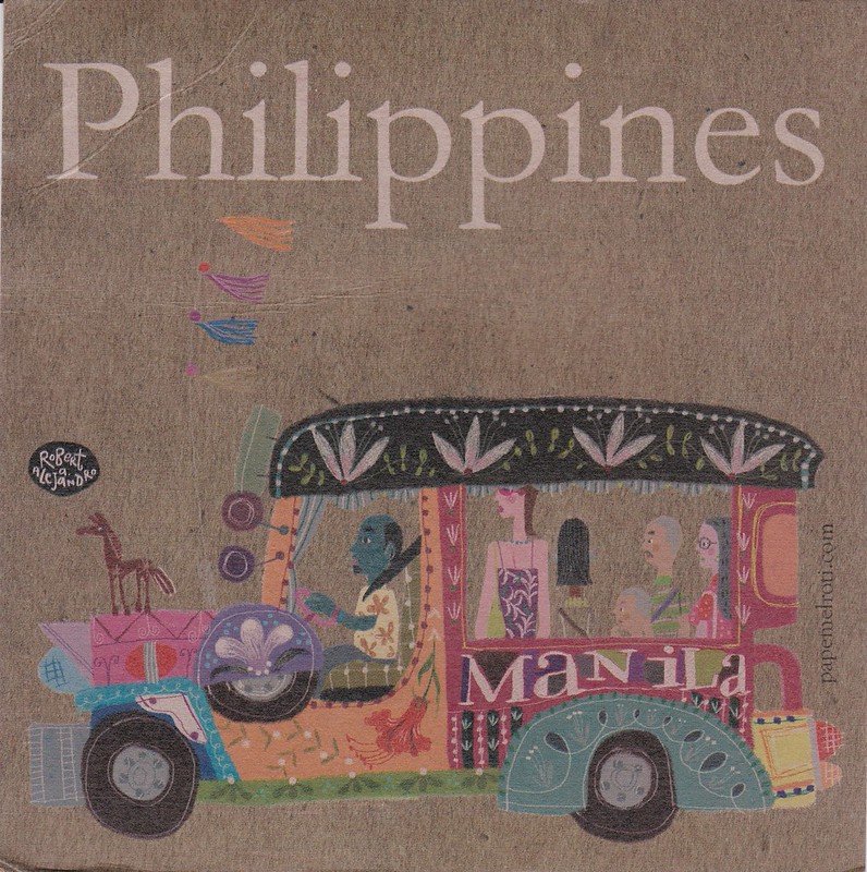 Postcards on Brown Paper Flickr