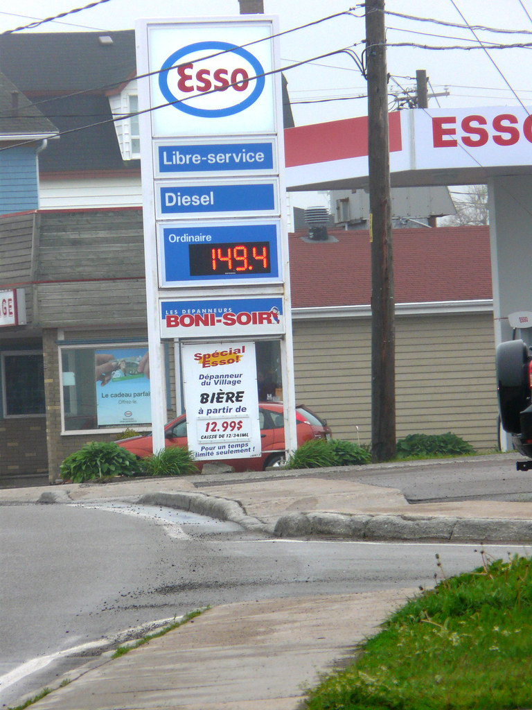 gas price per liter Ken Ratcliff Flickr