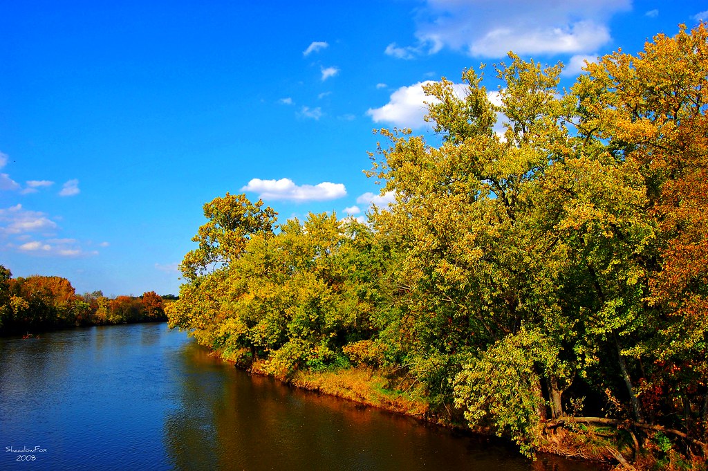 Fox River Lincoln Slept Here The Fox River at Rt 52 just e… Flickr