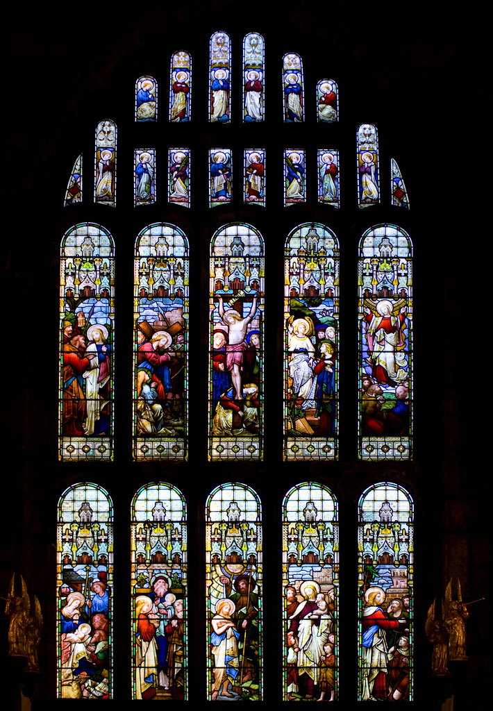 East Window, St Lawrence's Church, Hatfield, Doncaster. Flickr