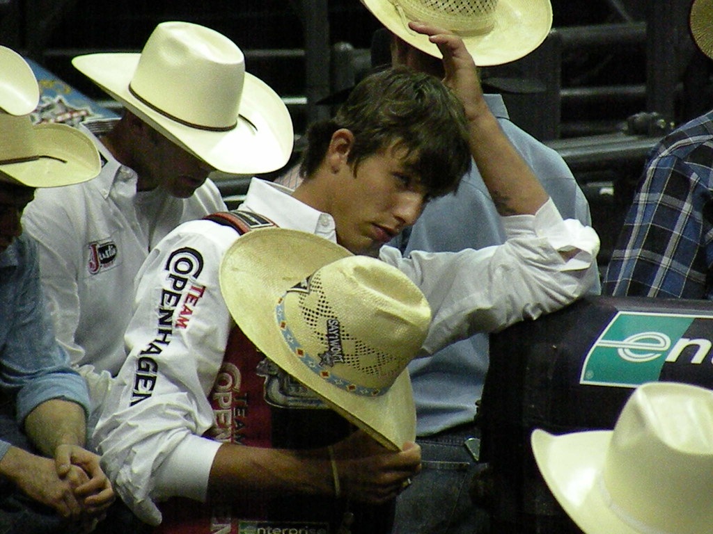 J B Mauney Colby Yates is Behind J B Mauney Barbwire Gypsy Flickr