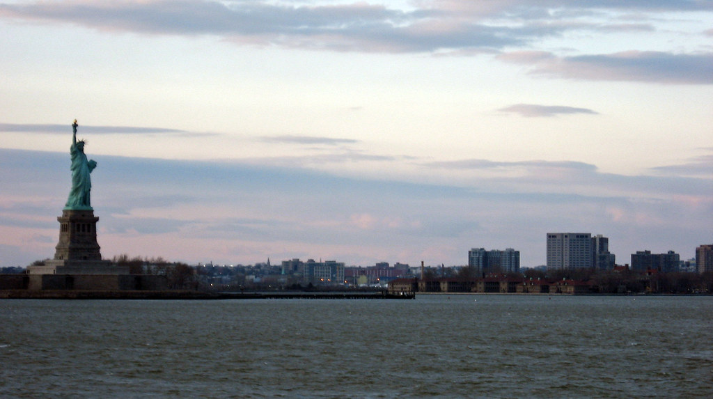 Liberty Panorama The Statue of Liberty in New York City fr… Flickr