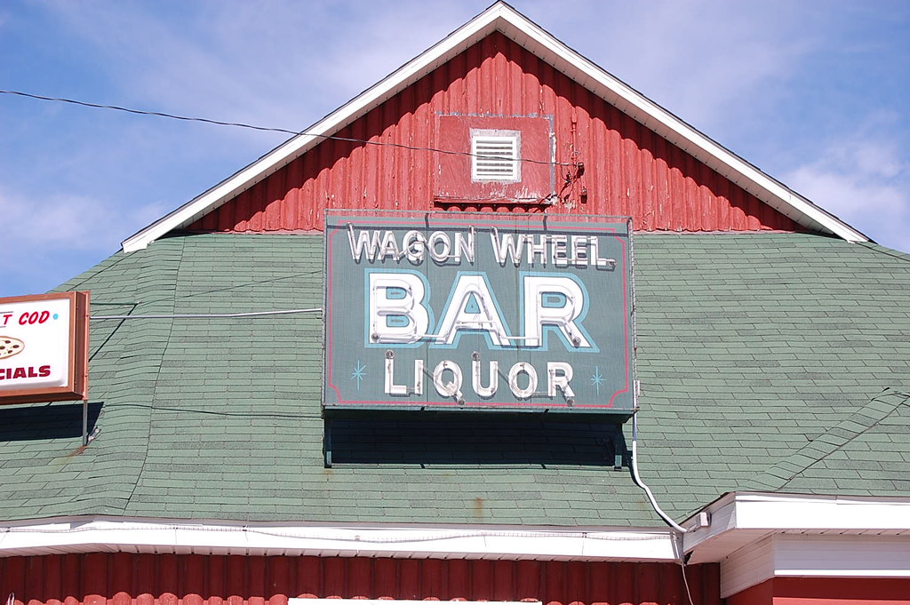 Wagon Wheel Bar Located in Ossineke, MI mike_salhaney Flickr