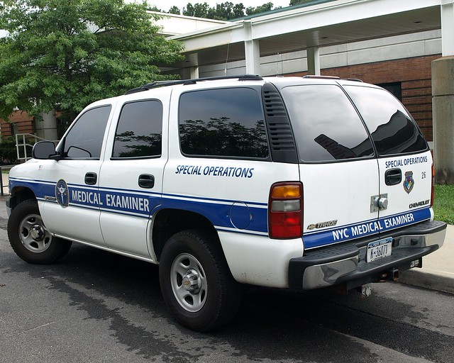 NYC Medical Examiner Special Operations SUV, Seaview Hospital, Staten