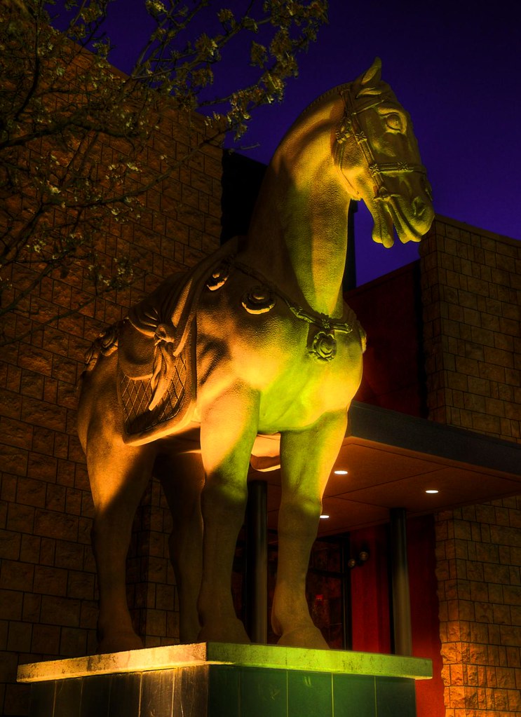 Chang's Horse (HDR Version) This statue stands outside Pf … Flickr