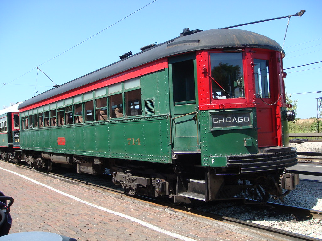 North Shore Car 714 Chicago North Shore & Milwaukee Interu… Flickr