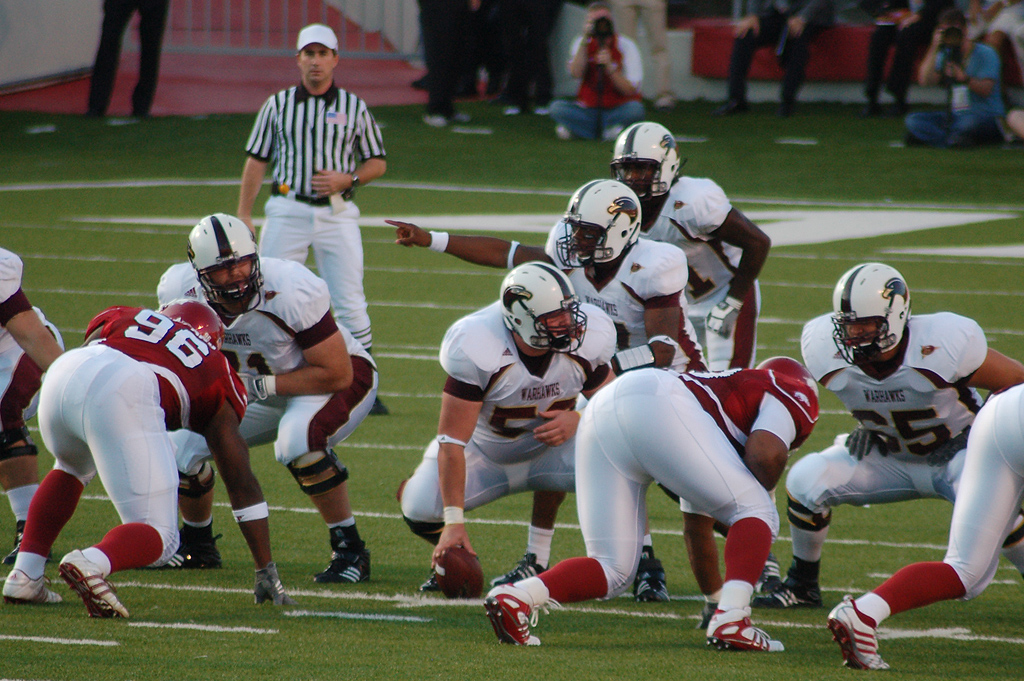 Field General ULM quarterback Kinsmon Lancaster under cent… Flickr