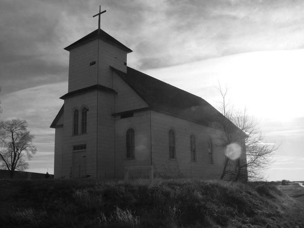 Matheson Church Still an impressive building in the ghost … Flickr