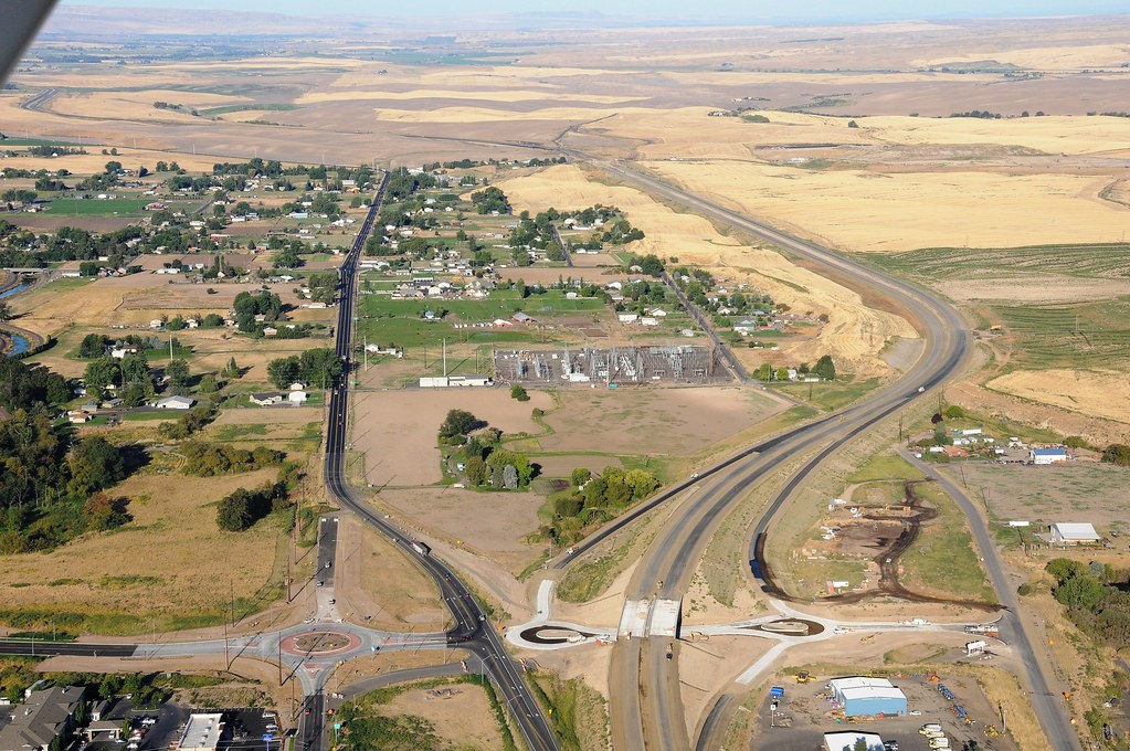 US 12 Frenchtown Looking West New US 12 / Myra Road inte… Flickr