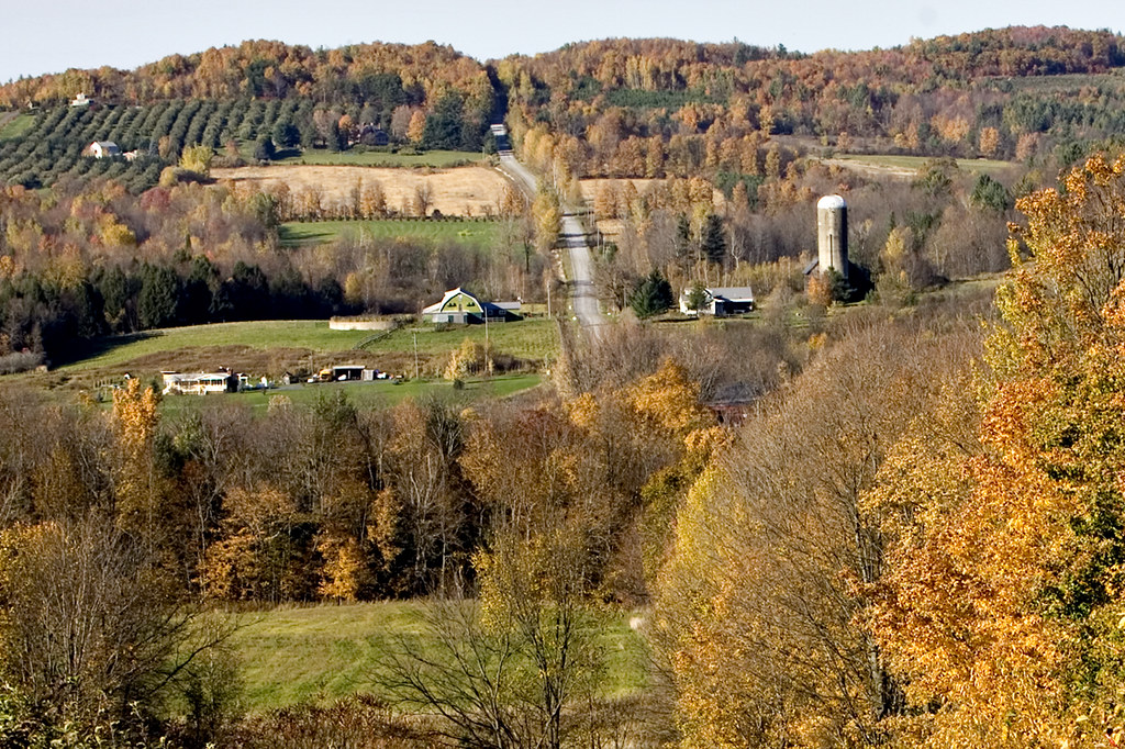 Farms, Eastern Townships, Quebec Agriculture remains a bac… Flickr