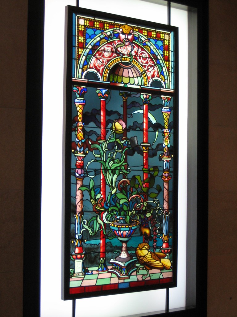 stained glass window Mandy Wax Flickr
