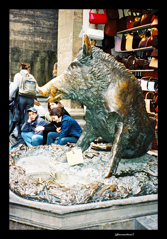Statue of a Wild Boar Florence Italy This is the same stat… Flickr