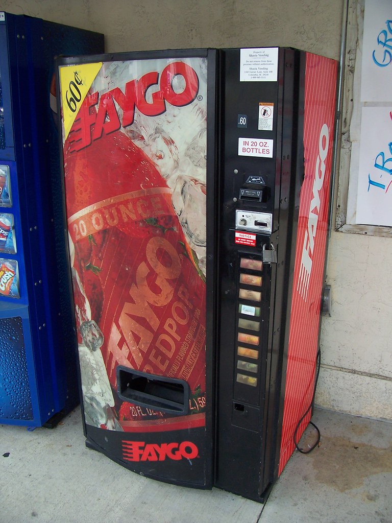 Faygo Red Pop Vending Machine a photo on Flickriver