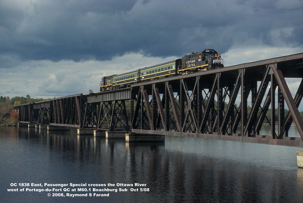 Portage du Fort, Ottawa River Ottawa Central Railway Beach… Flickr