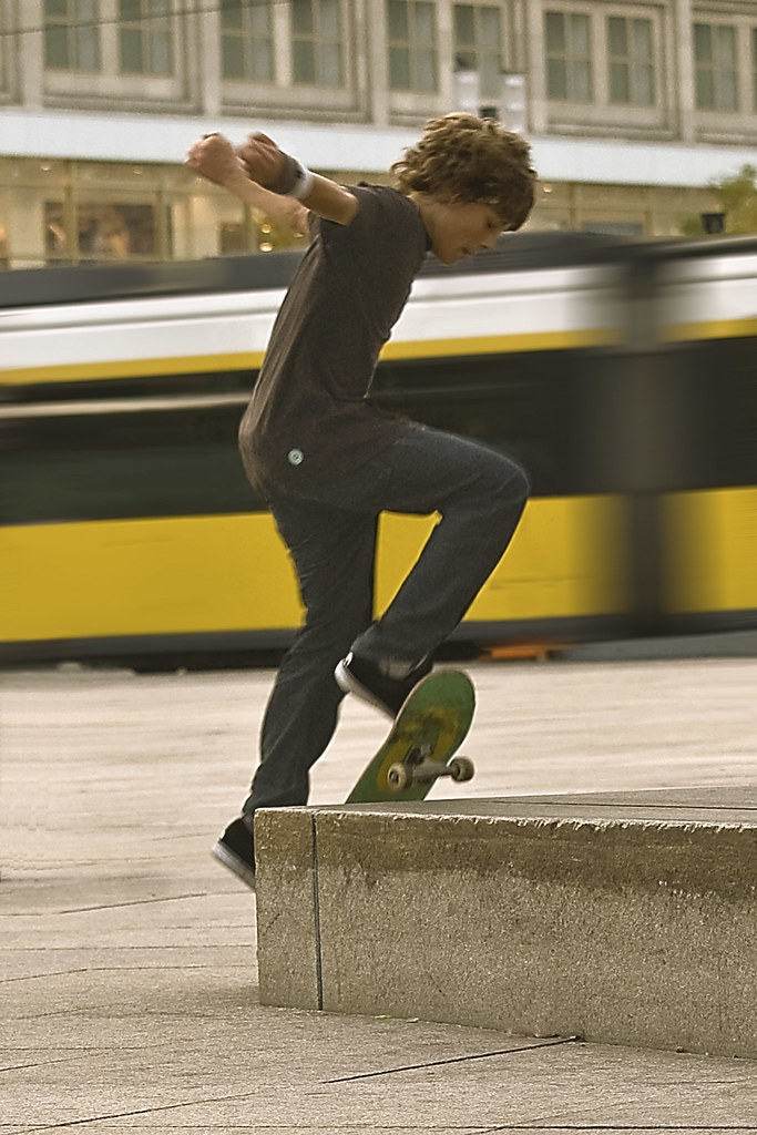 skater Berlin, Alexander Platz October 2008 ____________… Flickr