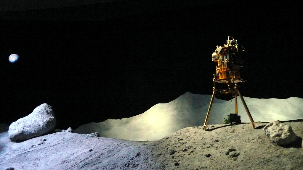 Moonlanding soundstage, Johnson Space Center, Houston, TX… Flickr