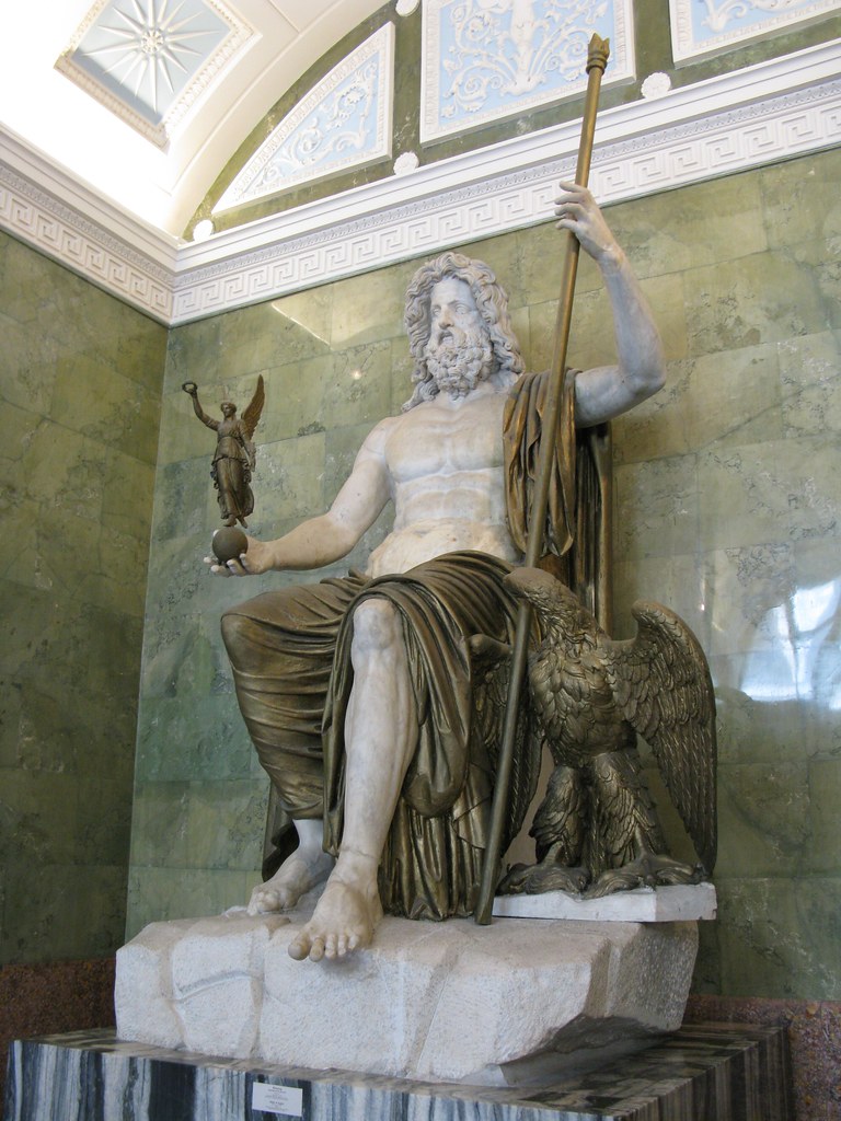 8646 St Petersburg Hermitage Jupiter Statue of Jupit… Flickr