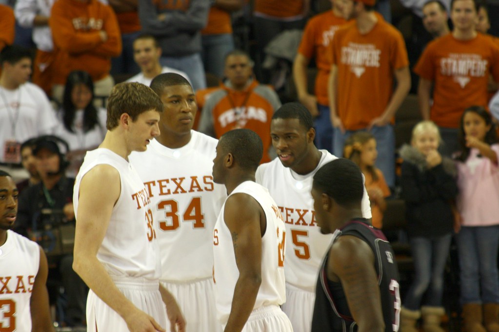 starting five vs. texas southern aj abrams pg justin mason… Flickr