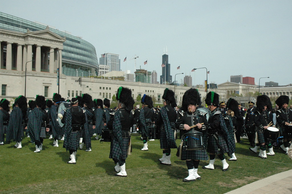 Chicago Police Bagpipes & Drums of The Emerald Society Flickr
