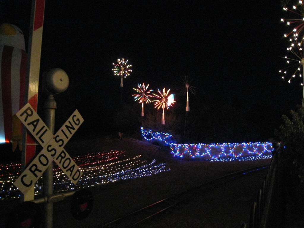 McCormick Ranch Railroad Park Holiday Light Display Flickr