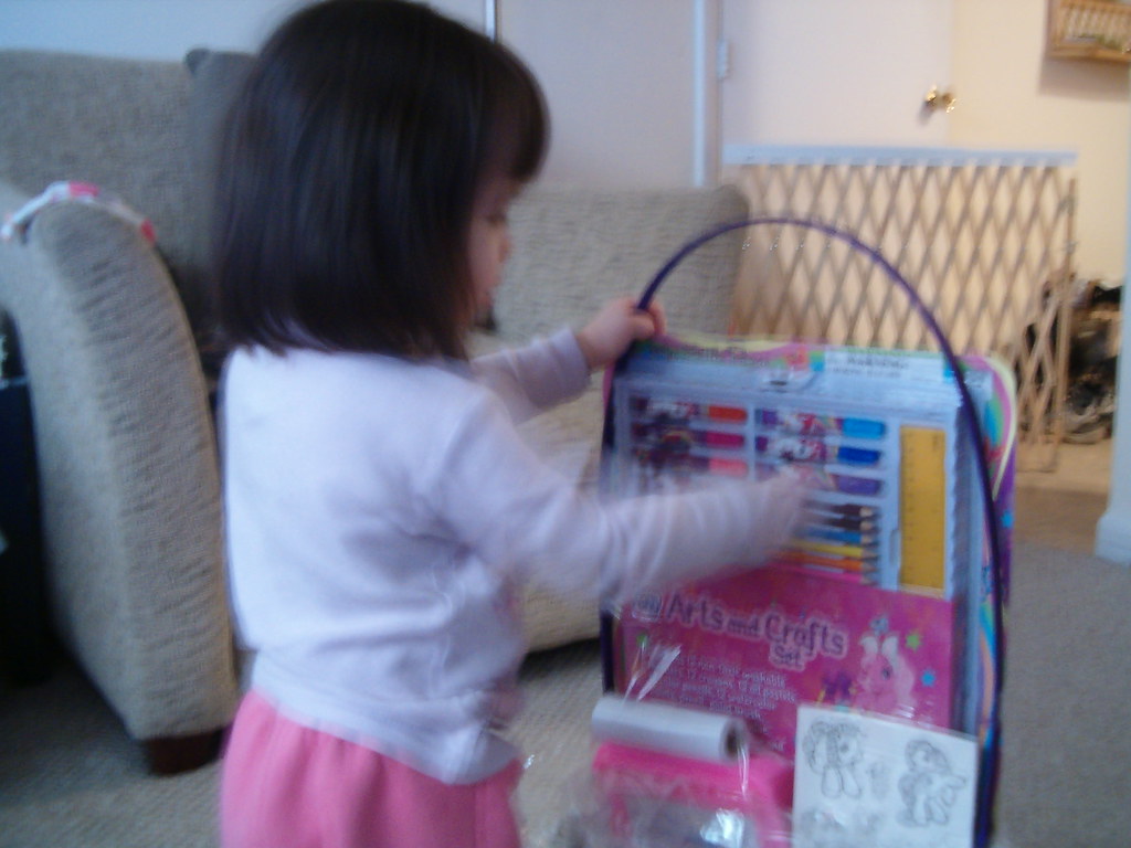 Easter basket Makayla's first big girl Easter basket. mprimero Flickr