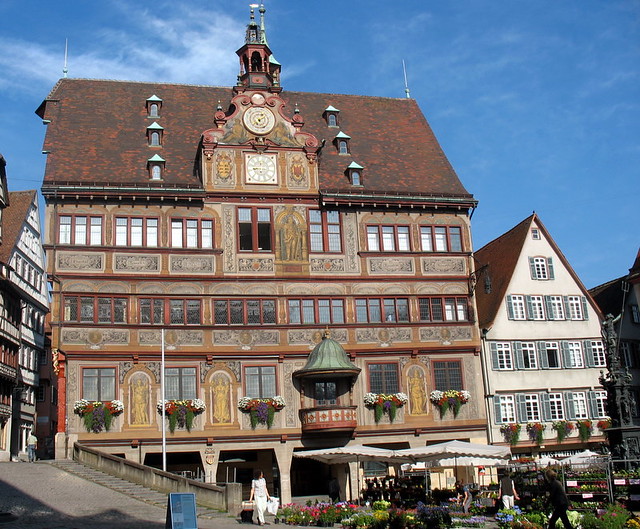Rathaus Prefeitura de Tübingen Alemanha Tübingen town ha… Flickr