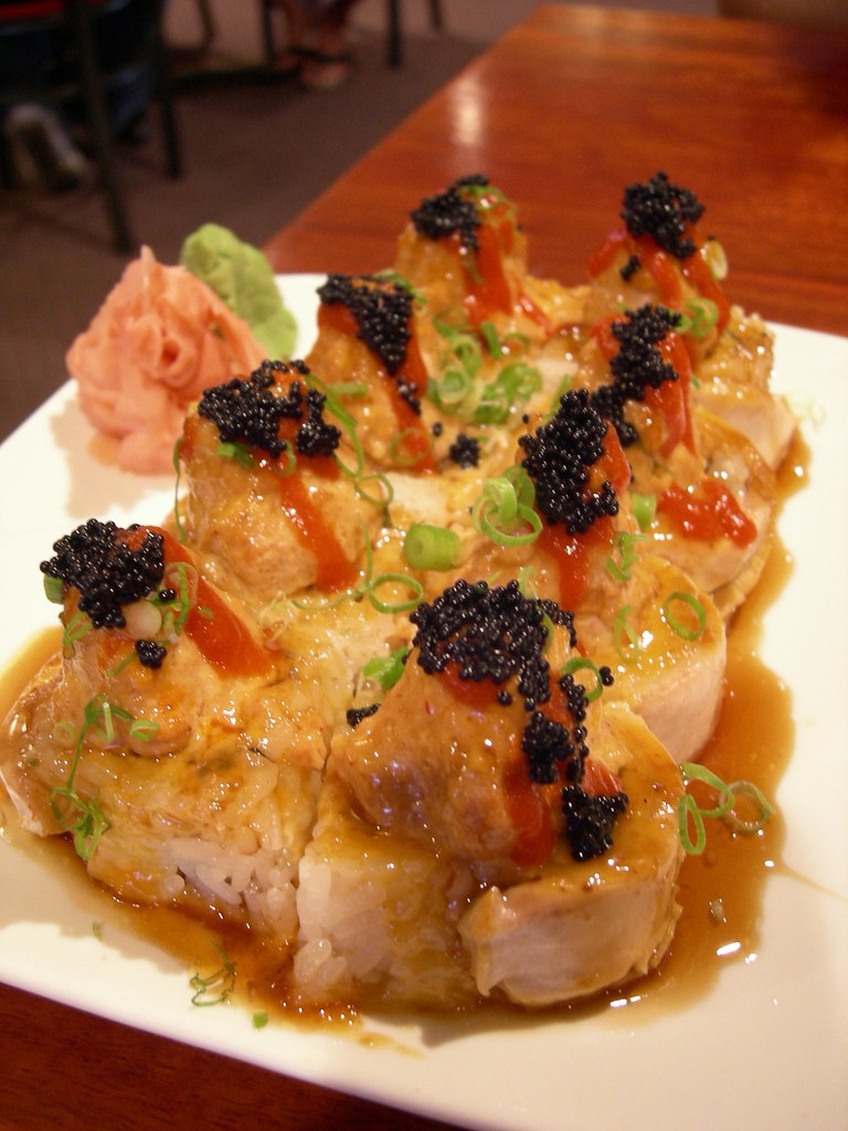 Fuji Mountain Roll At Ikebana Japanese Restaurant in Salin… Jill