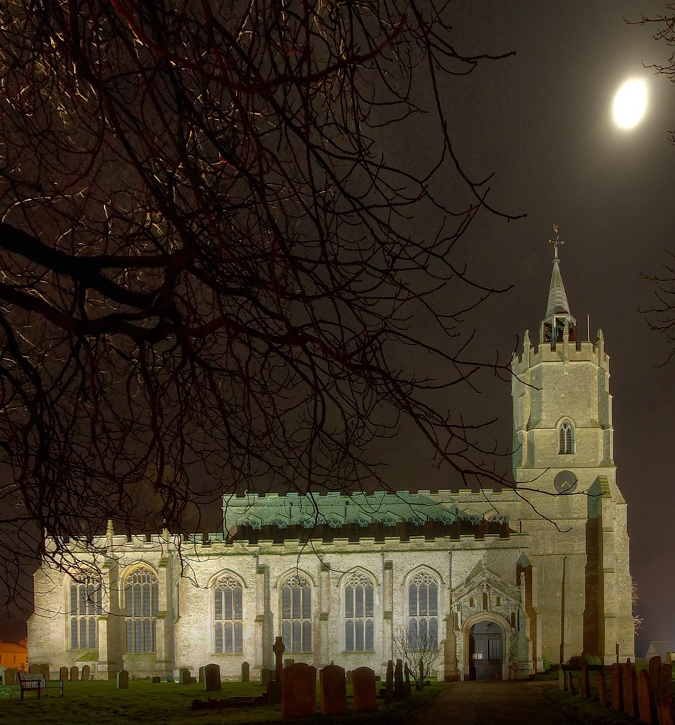 St Mary's Burwell at Night Church at Burwell (6 miles or s… Flickr