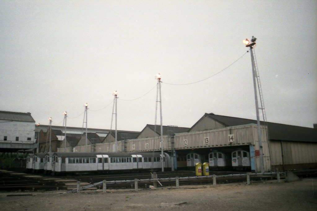 Old White City depot Early morning at White City depot in … Tim