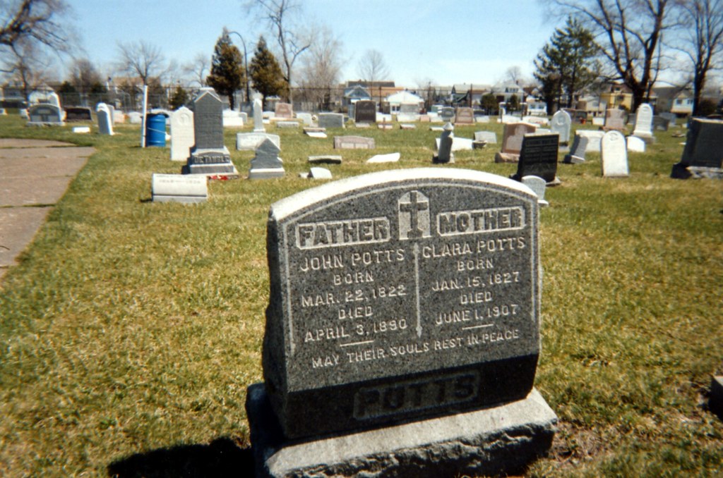 memorial st francis xavier cemetery potts john and clara Flickr