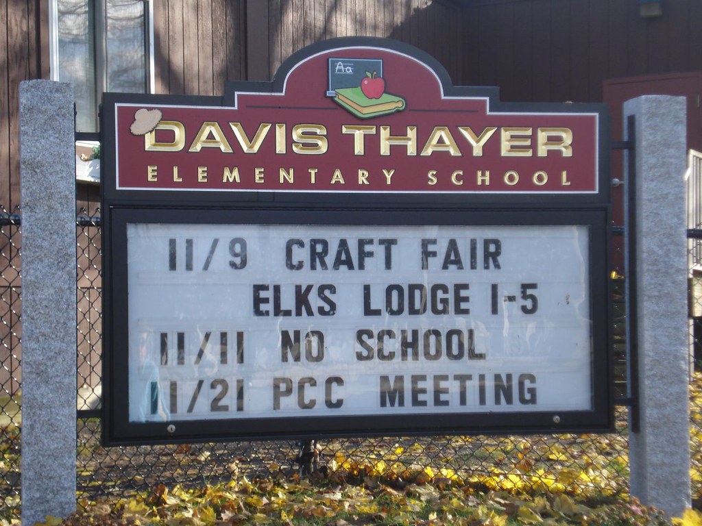 Davis Thayer Elementary School Steve Sherlock Flickr