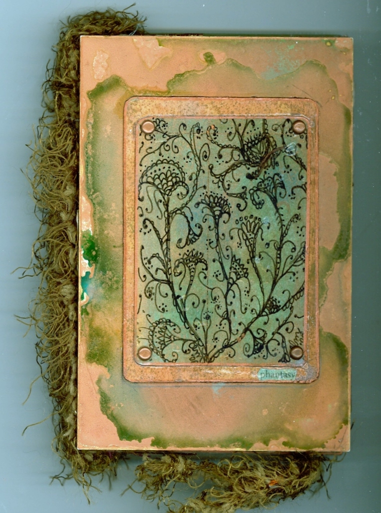 Handbound Journal (SAN) Front 3.5 x 5. Ink on clayboard.… Flickr