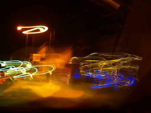 dizzy playing with long exposure with a shaky hand, liked … Flickr