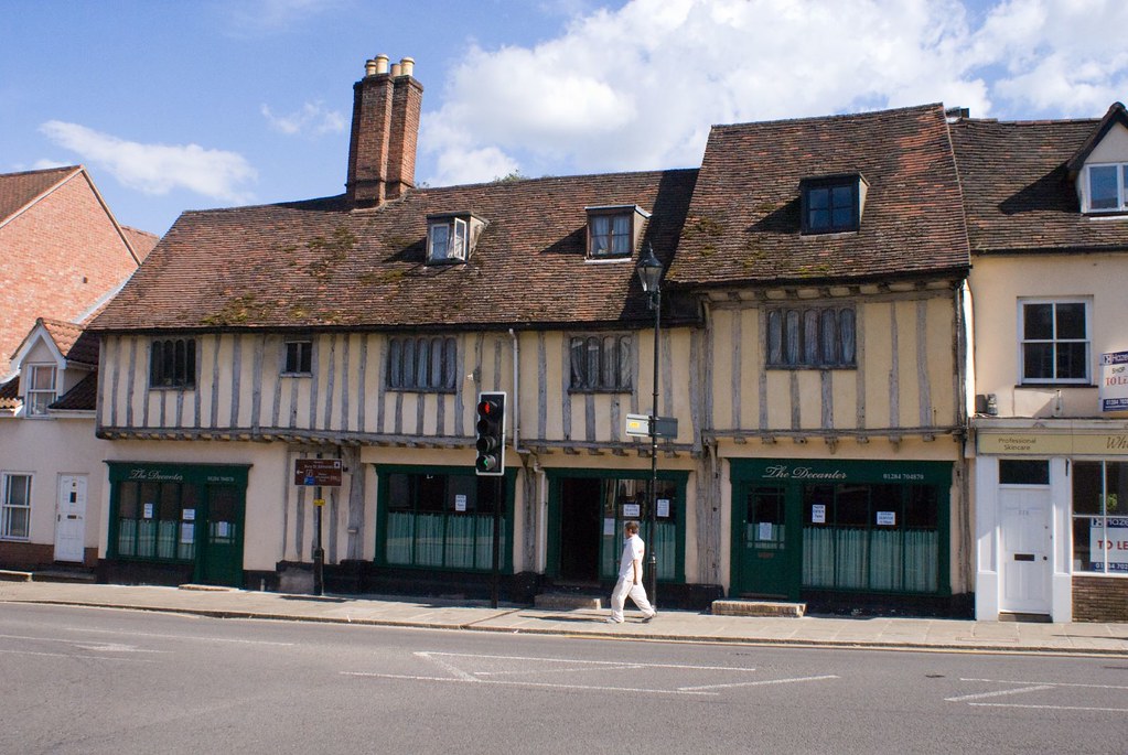 Old Building In Bury St Edmunds Now The Decanter Wine Bar Flickr