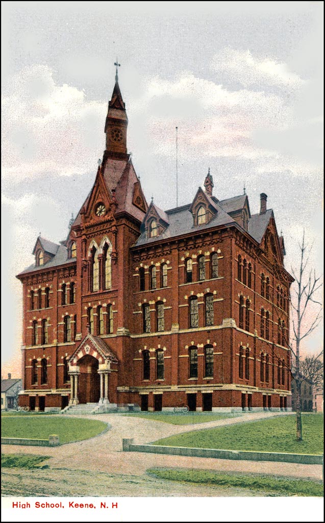 Keene High School (old), Keene, NH TITLE Keene High School… Flickr