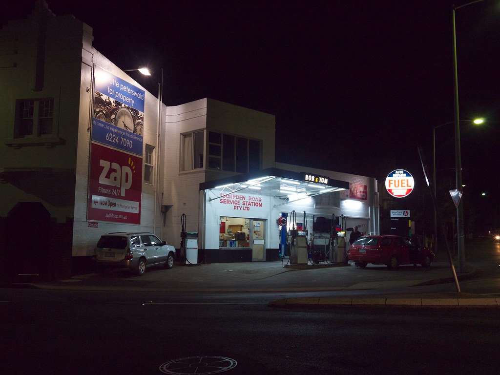 Petrol station Battery Point, Hobart HardieBoys Flickr